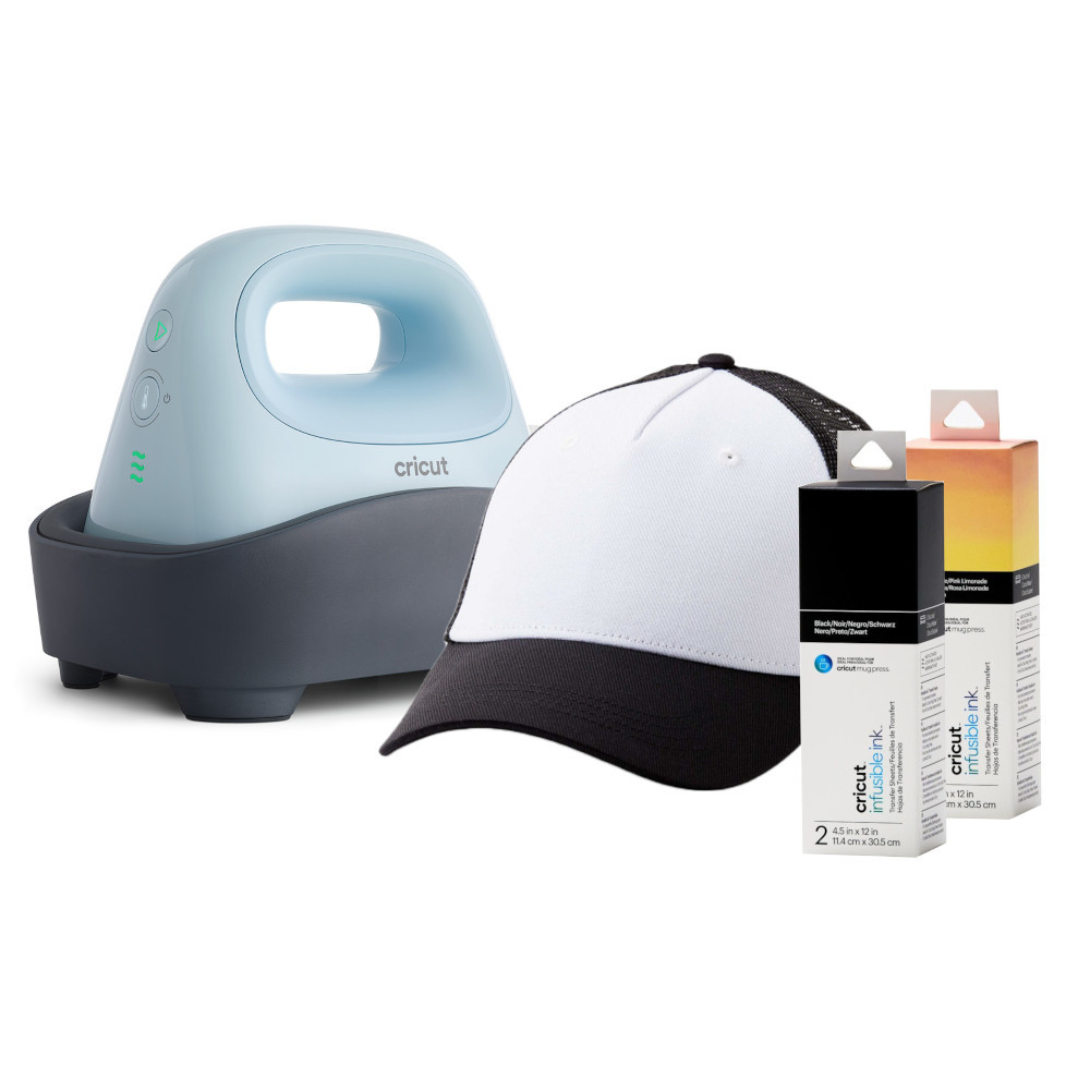 Cricut Hat Press Kappenpresse Soft-Bundle